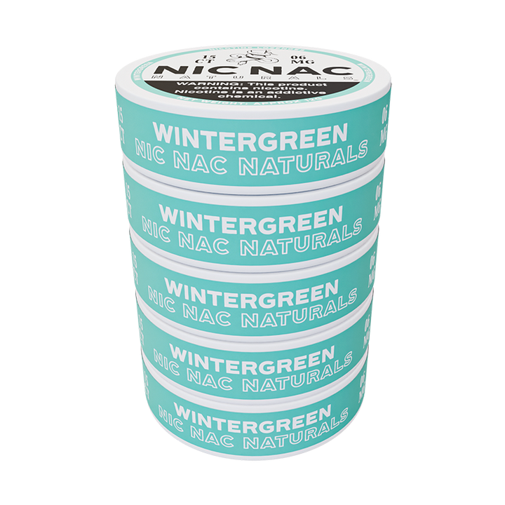 Wintergreen Nic Nac - Five Pack - 6mg